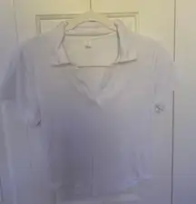 White Collared Shirt