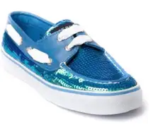 NWOB Sperry Topsider Blue Sequin Shoes