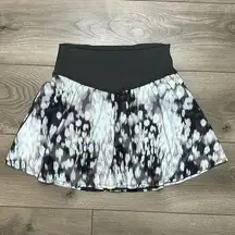 Aerie Offline High Rise Tennis Active Gray Skirt Size Medium