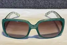 Juicy Couture  Green Logo Fashion Sunglasses UV Protection Sunnies Summer Sun