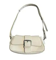 8 Other Reasons By REVOLVE Shoulder Bag White Magnetic Close Faux Leather 9x5 in