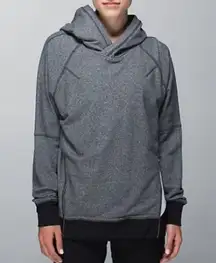 Lululemon Om & Roam Pullover Hoodie Size 6Heathered Speckled Black Gray