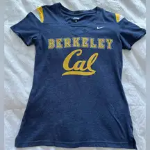 Nike  Cal UC Berkeley v neck T shirt