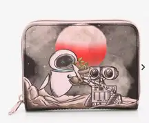 Loungefly Disney Pixar WALL-E EVE & WALL-E Plant Mini Zipper Wallet