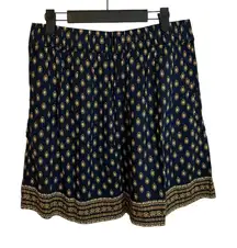 Gap Bohemian Patterned A-Line Mini Skirt