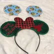 Disney ’s Minnie Ears - Christmas Home for the Holidays and Baby Yoda