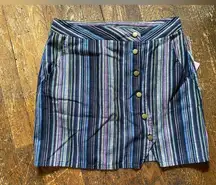 Fashion on Earth button up mini skirt NWT