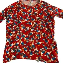 Lularoe Disney Donald Duck blouse size XXS