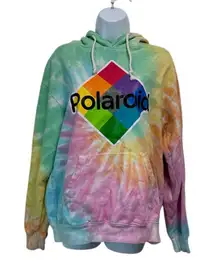 Polaroid‎ tie dye Hoodie size M