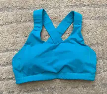 Blue Sports Bra