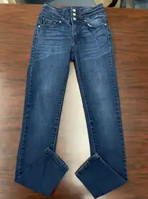 KanCan 1/24 Daniel Skinny High Rise Dark Wash Jeans