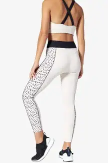 Vimmia Meow Side Print Piped Half & Half Leggings