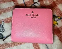 Kate spade small wallet blossom pink