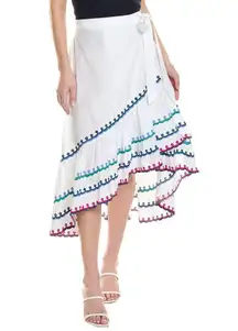 NWT ROLLER RABBIT | VALLETA EMBROIDERED MARIELENA SKIRT, size XXS