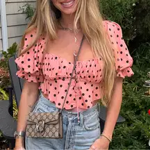 For Love and Lemons Keely Top