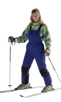 The North Face Ski Overalls Purple Size L VTG