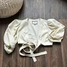 Alexis rhona cropped top