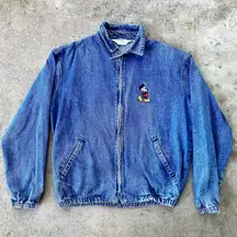 VINTAGE Walt  Mickey Mouse Denim Jacket