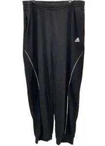 Adidas Pants Womens XL Black Sweatpants Jogger‎ Stretch Comfort Lounge