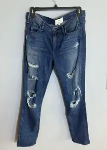 McGuire distressed Newton skinny jeans dark wash size 28