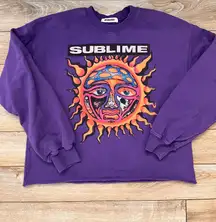 Purple daydreamer sublime crewneck sweatshirt size small