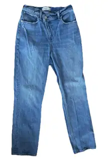 Abercrombie & Fitch Curve Love Jeans 90’s Straight Ultra High Rise Size 26 2S
