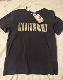 H&M Nirvana Baby Tee Graphic