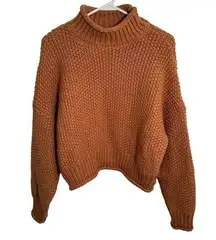 Etophe Studios Mock Neck Sweater Rust S/M
