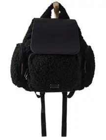 Caraa x Free People Sherpa Small Cirrus Backpack in black