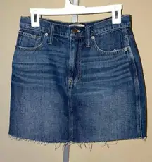 Madewell Blue Denim Skirt Size 27