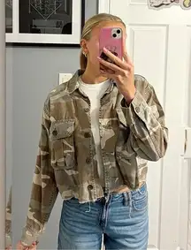 Topshop  Camo Jacket