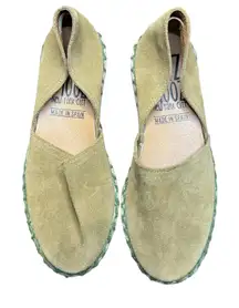 Miz Mooz Shoes Womens‎ Size 36 Suede Espadrille Slip On Made In Spain Casual