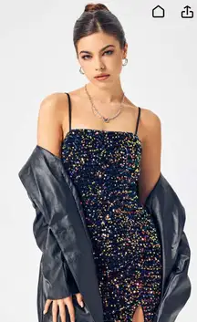 Cider Sequin Mini Dress