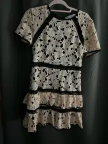 Lace mini dress