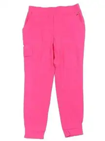 NWT Chico’s Zen Neema City Jogger Carmine Rose Pants 00R 2R