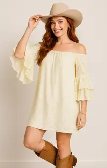 NWOT - Velzera Ivory Lace Dress - 3XL