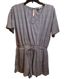 Umgee Striped Romper Size Medium