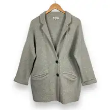 Madewell Oversize‎ Wool Knit Sweater Coat Women's S