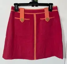 JB By Julie Brown Pink Dixie Watermelon Skirt size 4 NWT