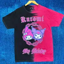 Kuromi And My Melody Tie Dye  T-shirt Size Medium