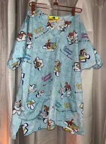 Curious George Scrub Top