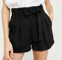Abercrombie & Fitch linen blend paper bag shorts size small