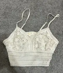 Rebellion Again Top Crochet Crop