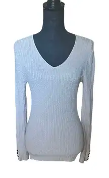 T Tahari Tan Knit Sweater – Cozy Classic