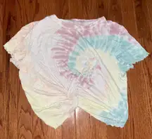 Tie Dye Tie Knot Shirt