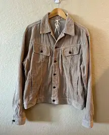 Vintage Corduroy Tan Jacket