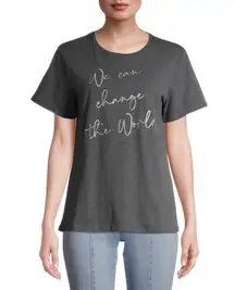 Time and Tru Short Sleeve Graphic T-Shirt