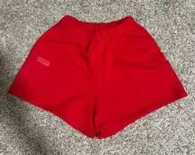 Set Active Sweat Shorts Red