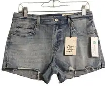 Cosmic Blue Love Shorts Denim Jorts Better Days Wash (Blue) Cut Offs 29 New