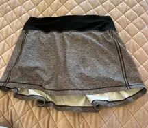 Grey Lululemon skirt 